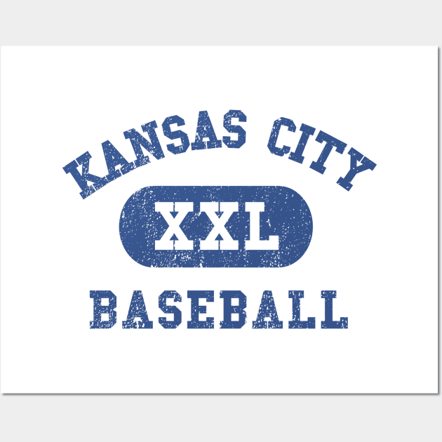 Kansas City Baseball II Wall Art by sportlocalshirts